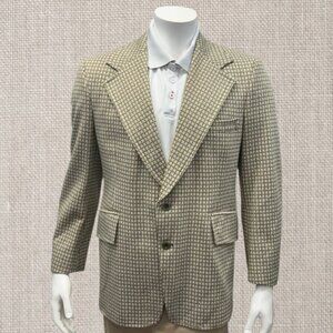 Vintage 70's Brookford Clothes Gayfers Men's Wool Tweed Blend Sport Coat Jacket